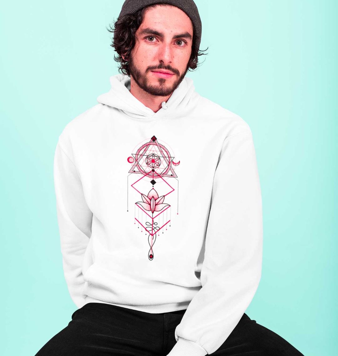 Huf flower online hoodie