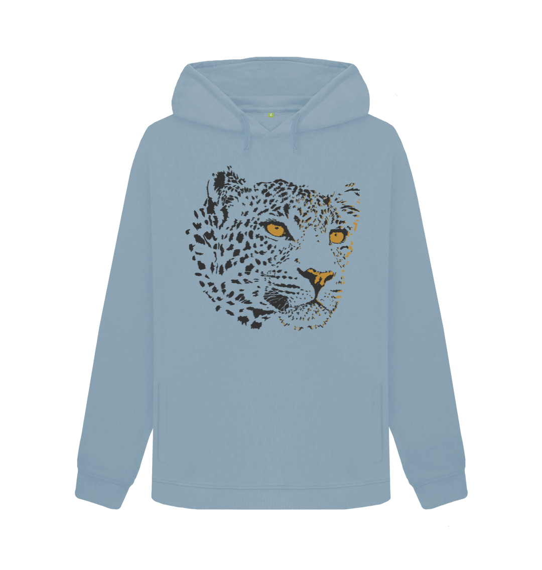 Black leopard hoodie best sale