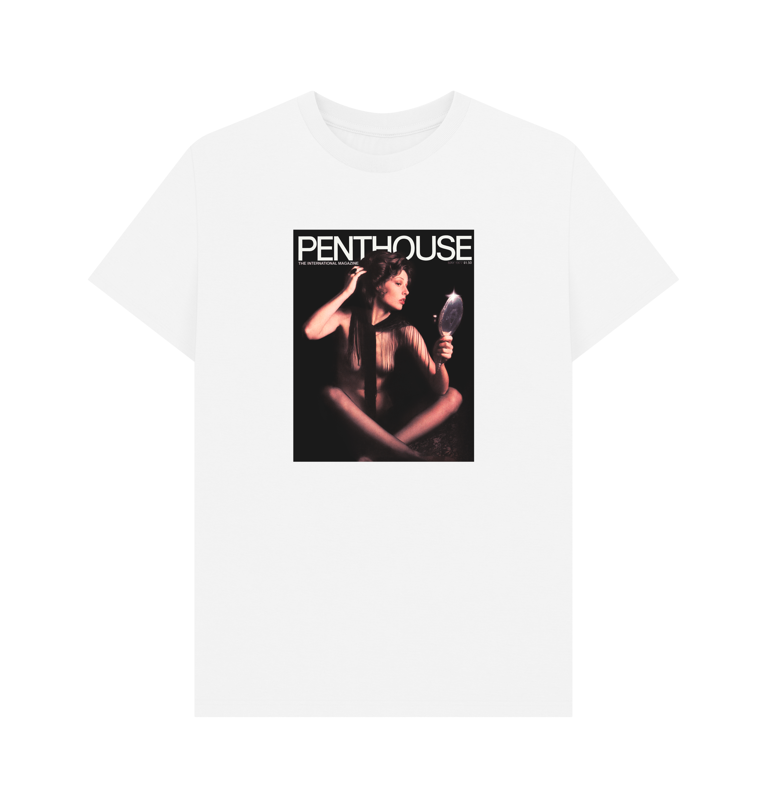 PREMIUM OFFICIAL Penthouse 1977 cover T-shirt - Picture 2 of 3
