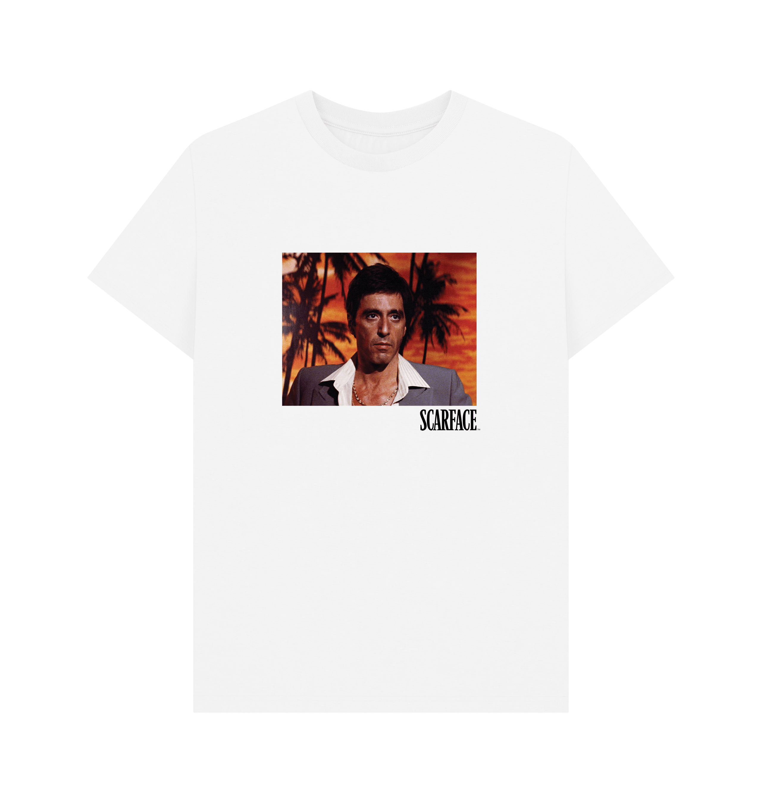 PREMIUM OFFICIAL T-Shirt Scarface Tony Montana weiß - Bild 2 von 3