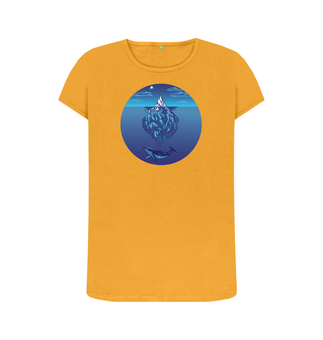 whale t shirt women's