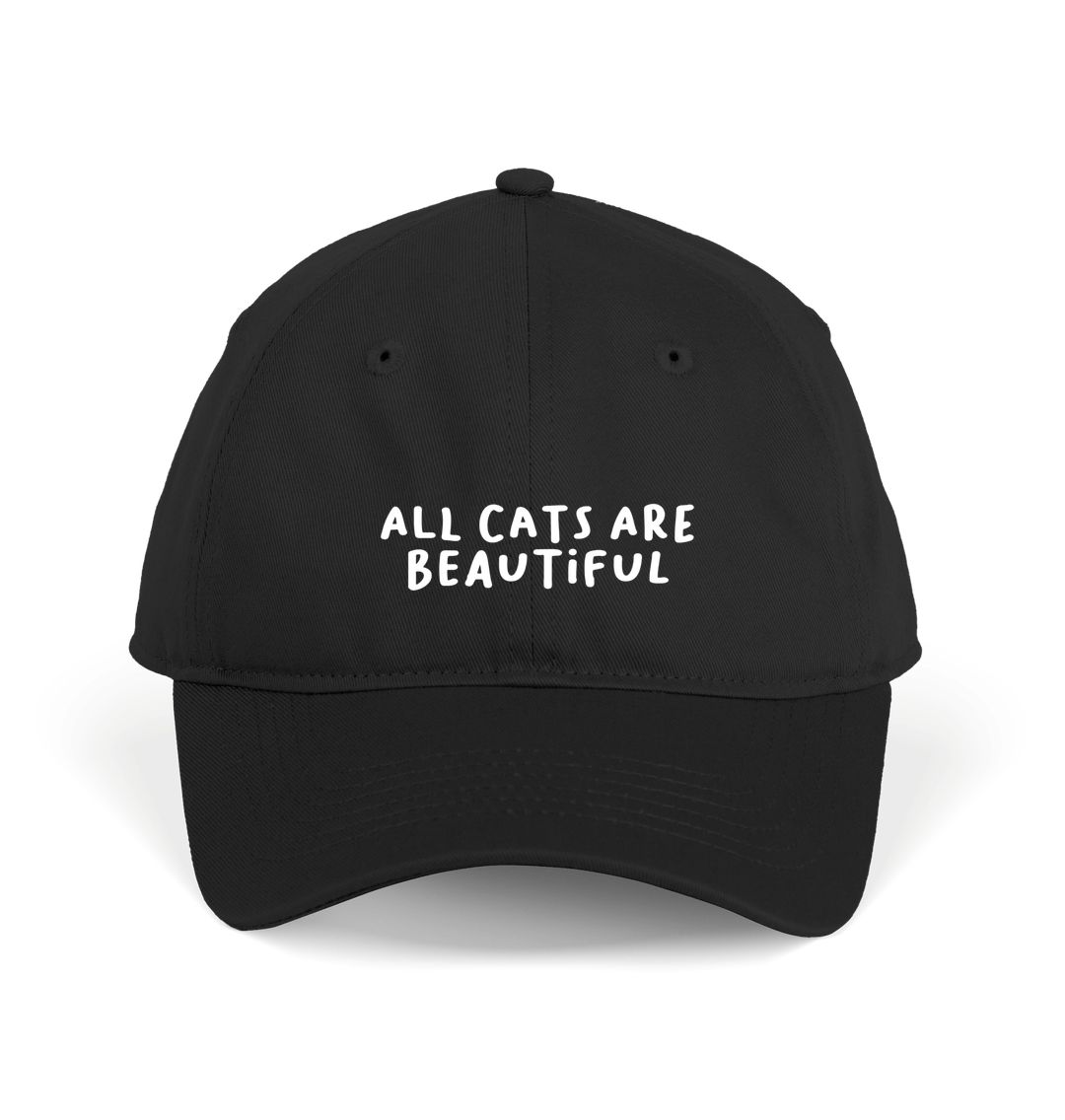 My Cat Is Waiting Printed Cap