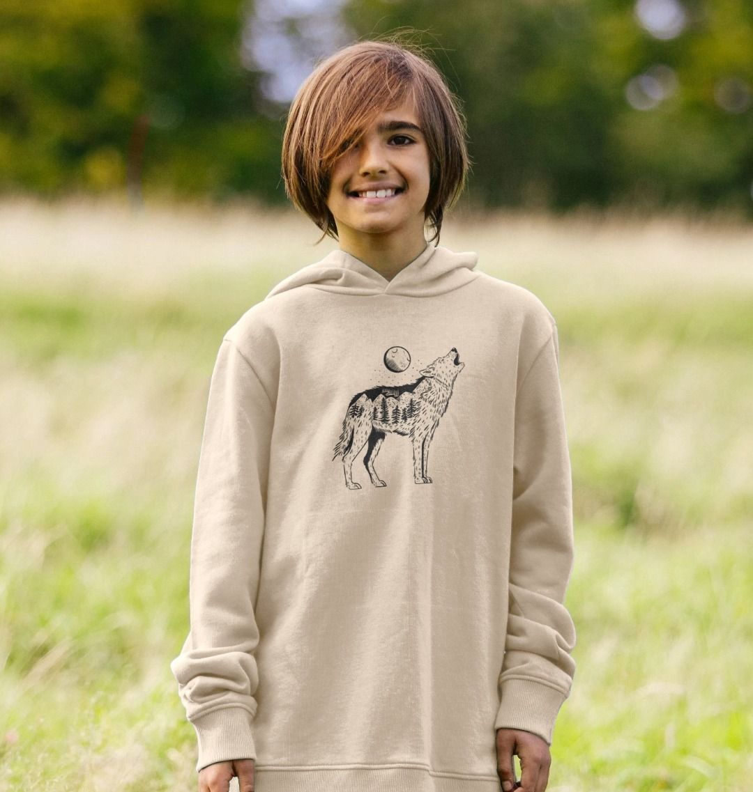 Wolf hoodies for kids sale