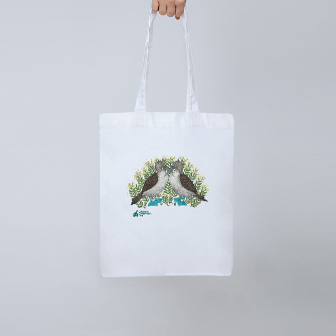 Blue-Footed Booby Tote Bag