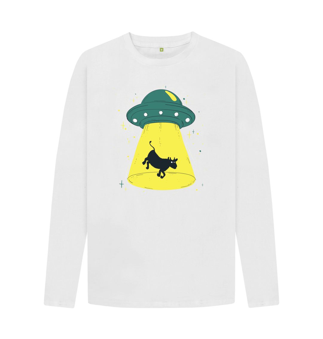 ★TIMCOMIX★ UFO Doodle Long Sleeve White Brain_Dead_Equipment_Primitive