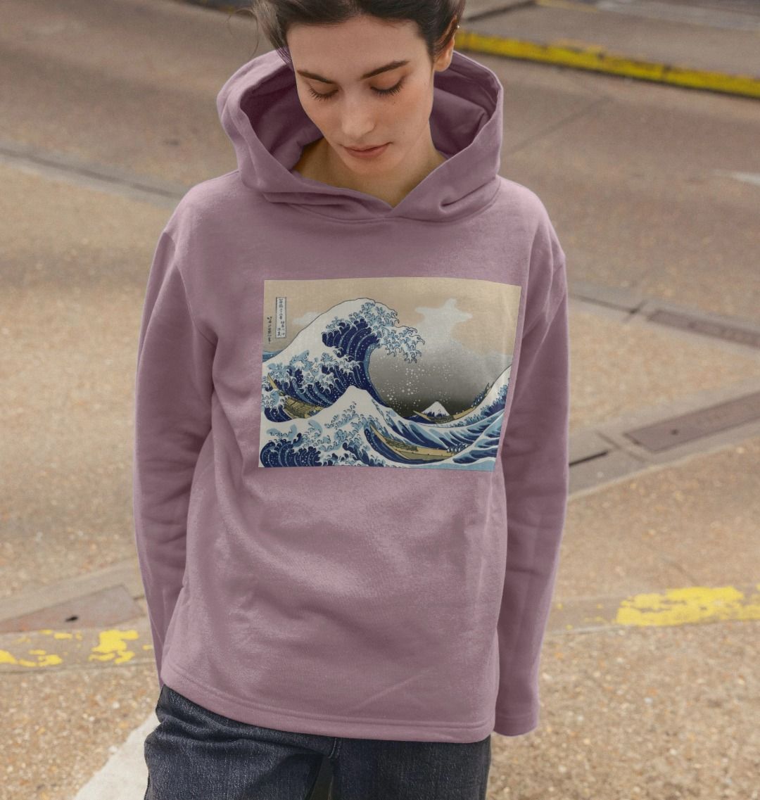 Great wave clearance off kanagawa hoodie