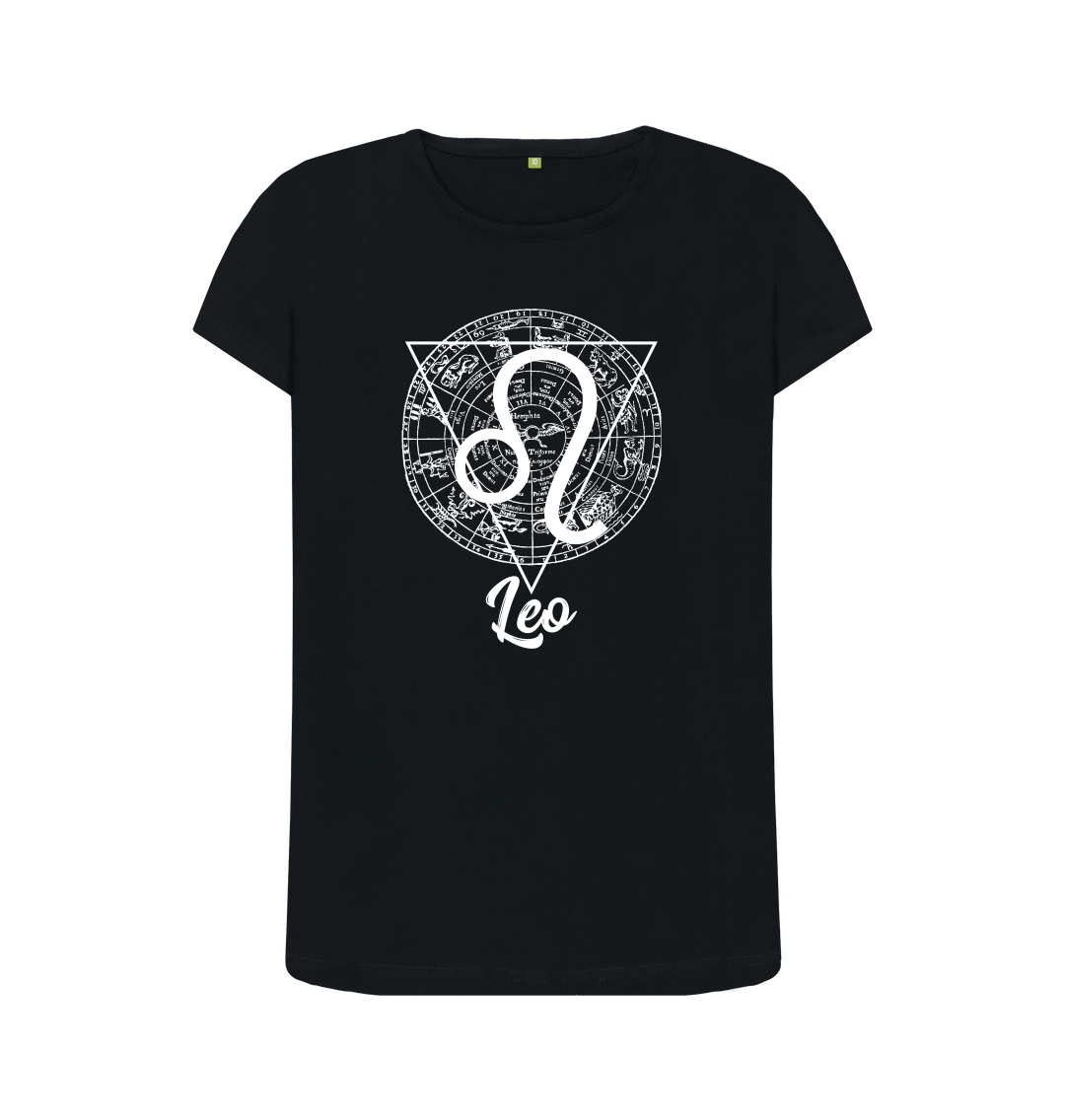 Horoscope Womens T Shirt Leo Zodiac Star Sign Birthday