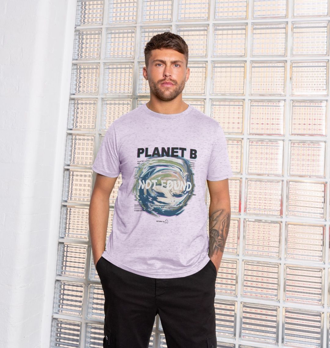 Recycled T-Shirt: Planet B >>> Not Found (Casual Fit)