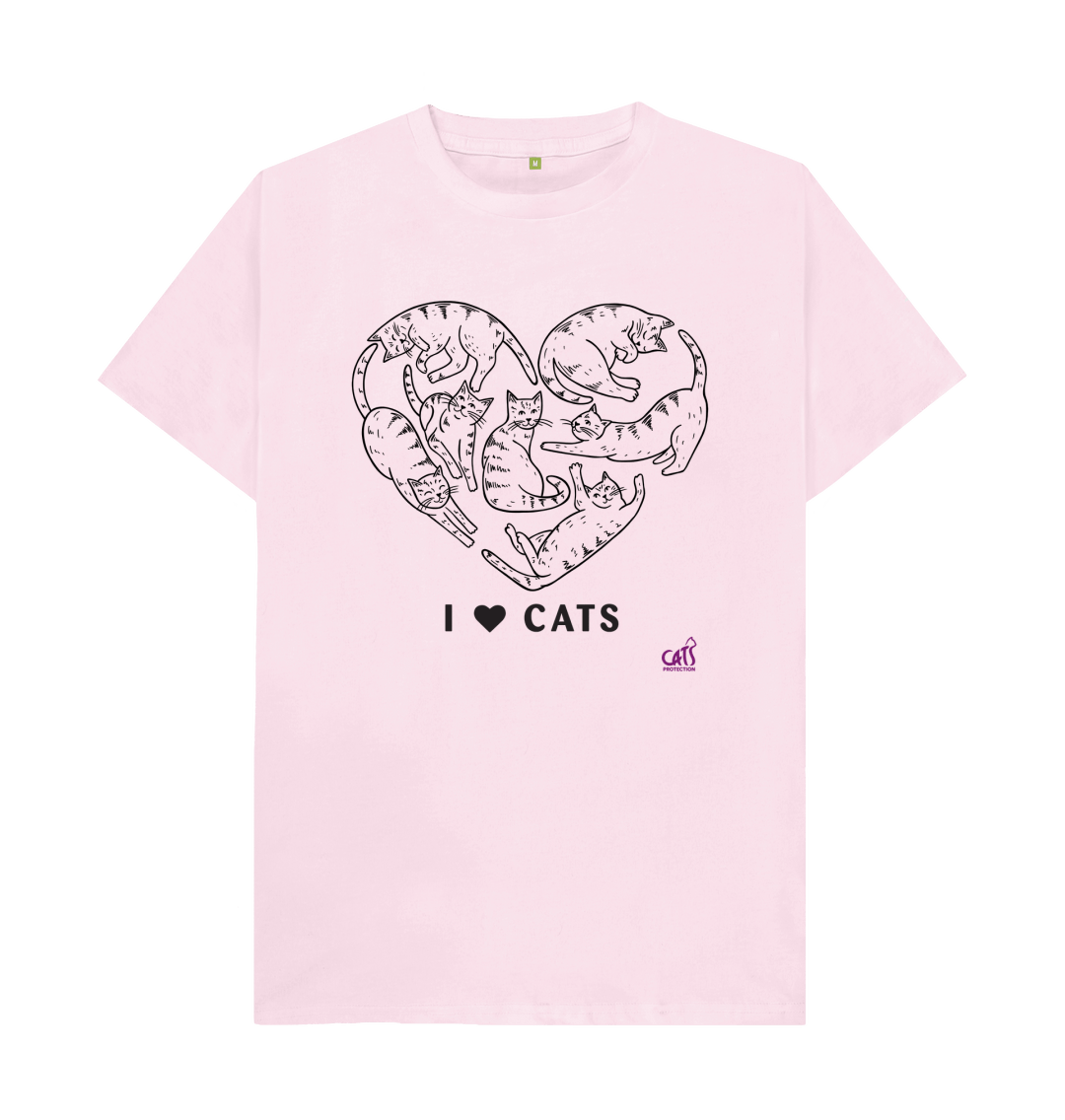 ◆24SS ITZAVIBE I LOVE CAT T SHIRT◆ IBB23UT18WH] SPECIAL HEART CAT T SHIRT - ITZAVIBE