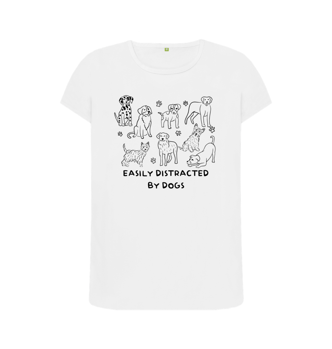 Easily Distracted By Dogs T-Shirt Easily Distracted By Dogs T-Shirt