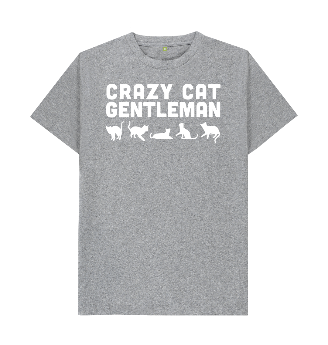 Crazy Cat Gentleman T-Shirt Crazy Cat Gentleman T-Shirt