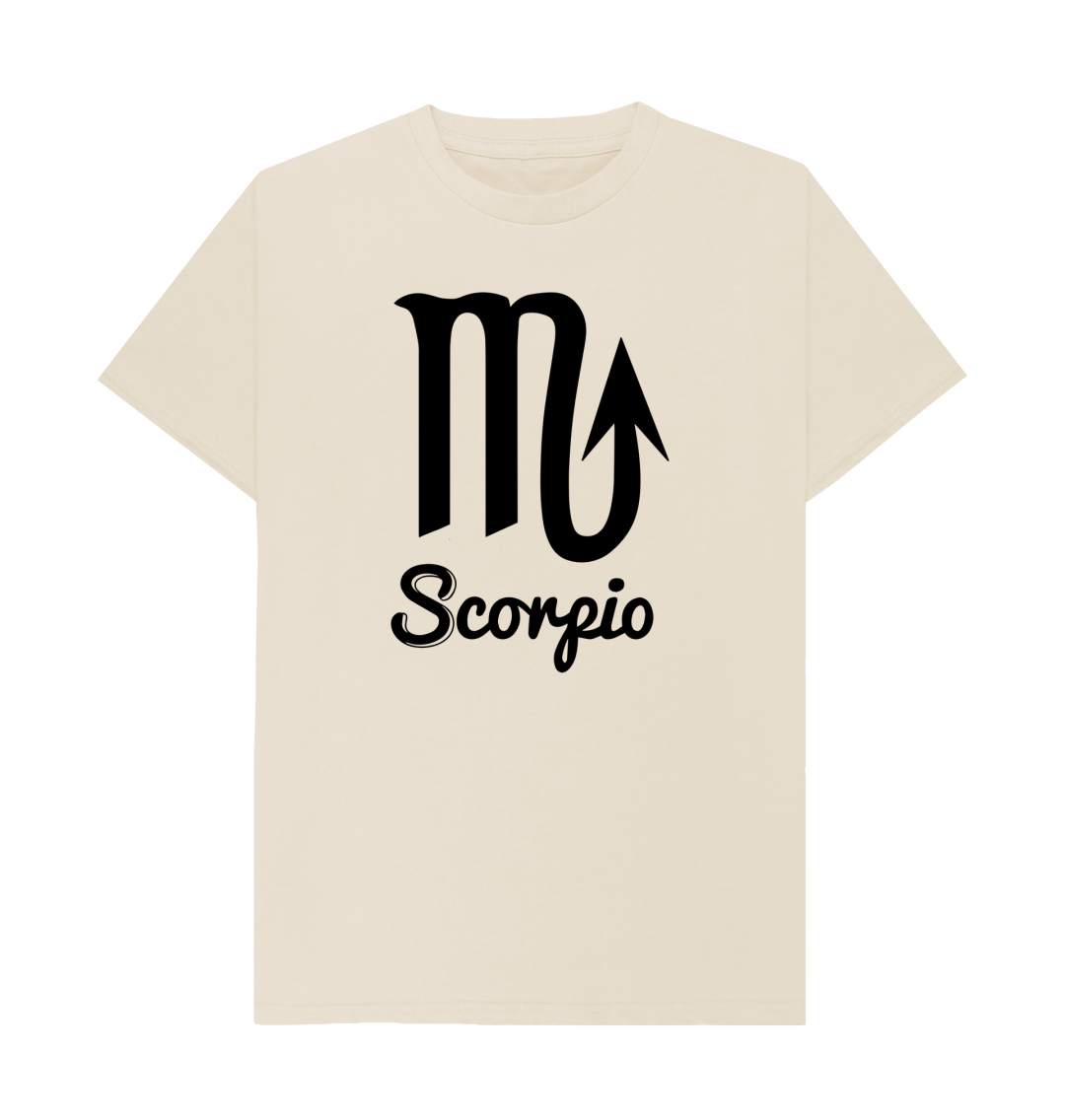 Horoscope T Shirt Scorpio Zodiac Star Sign Birthday