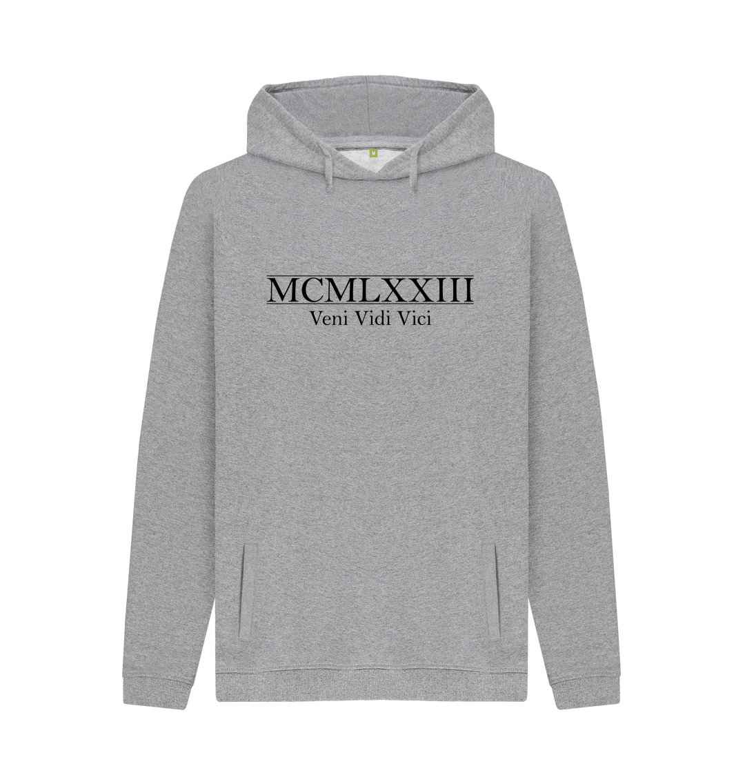 50th Birthday Hoodie MCMLXXIII Veni Vidi Vici (1973)