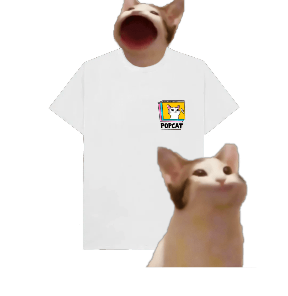 Click For Merch Button POPCAT.CLICK Merch