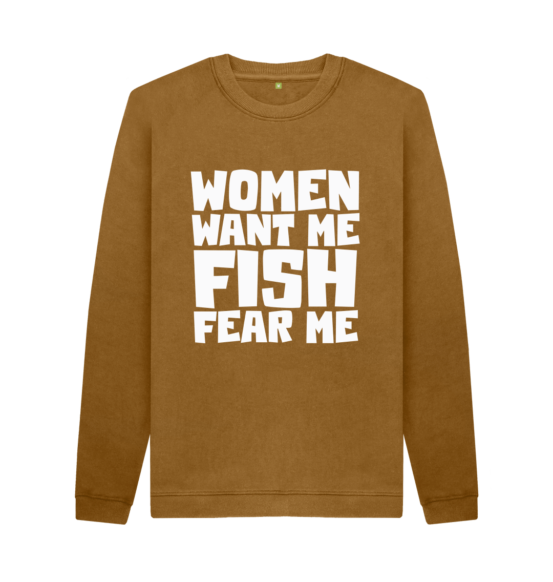 Women Want Me Fish Fear Me Jumper