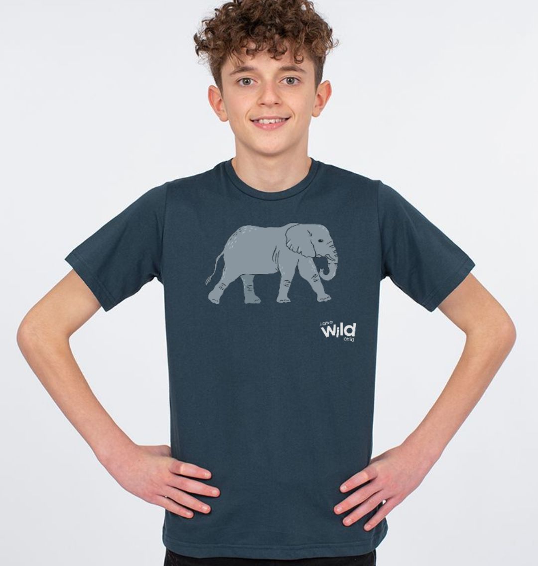 elephant t shirt kids