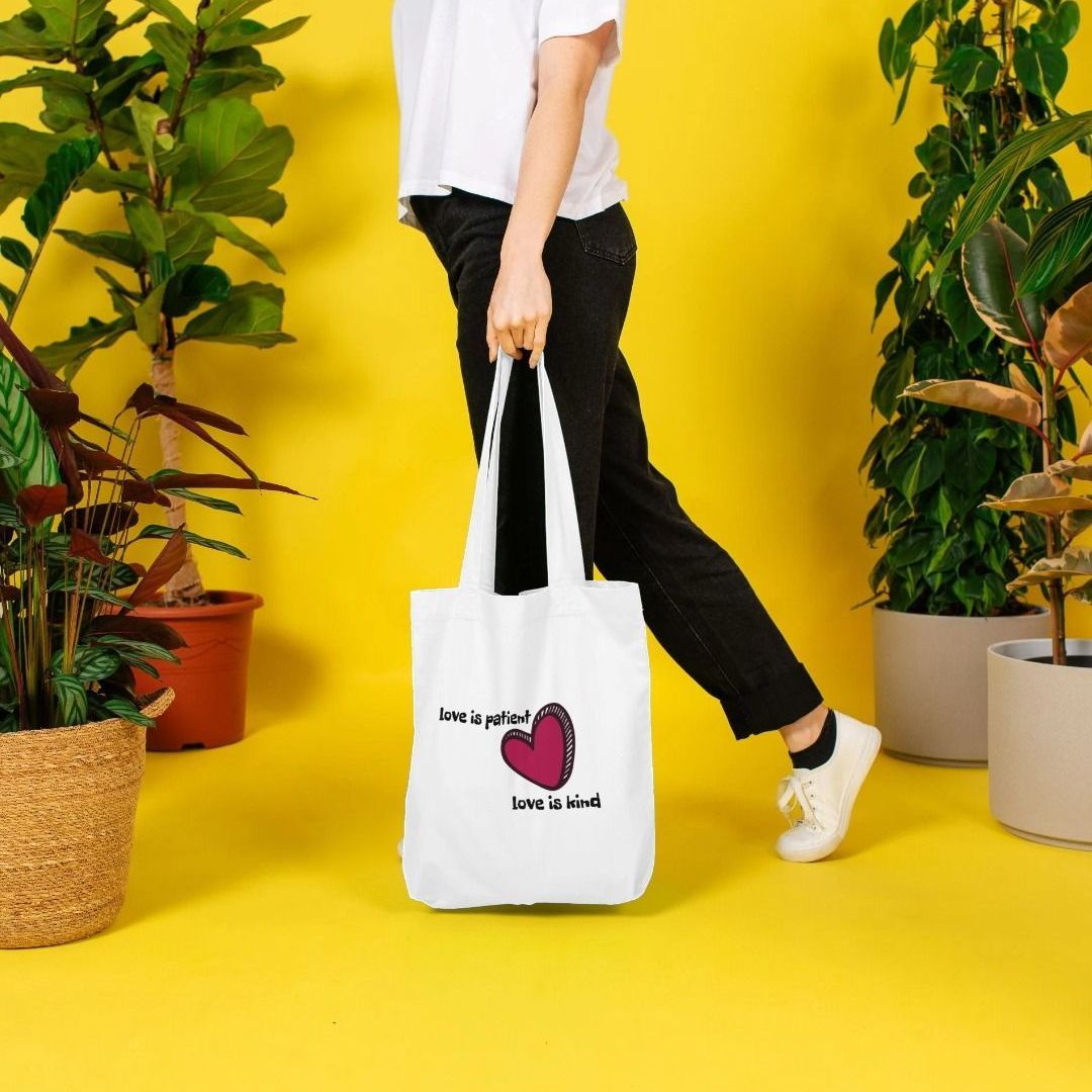 Love Is Patient Tote Bag