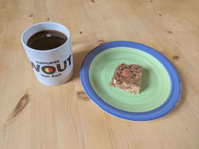 Homemade energy bars for cyclists Rijden