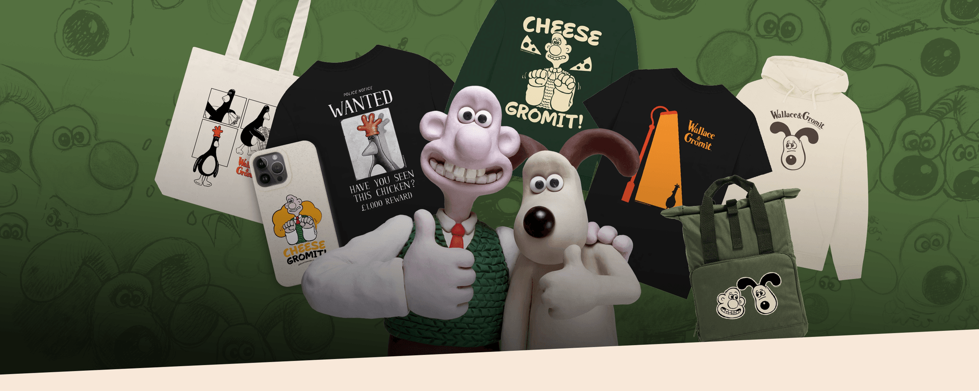 Wallace & Gromit Merch Official Wallace & Gromit Shop