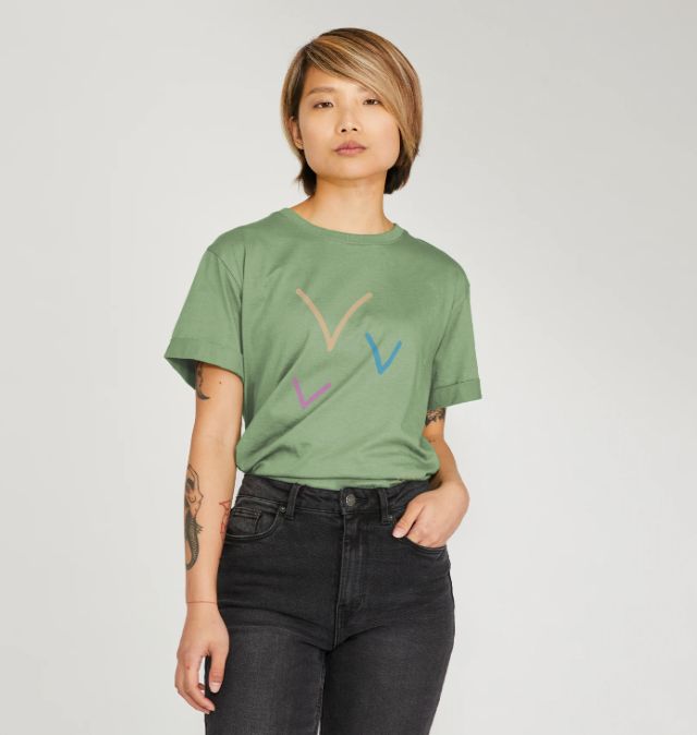 Freebird womens relaxed tee | EOS Clothing