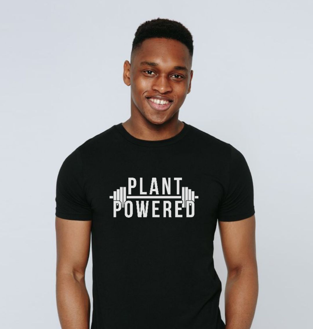 Plant-Powered" Men's T-Shirt