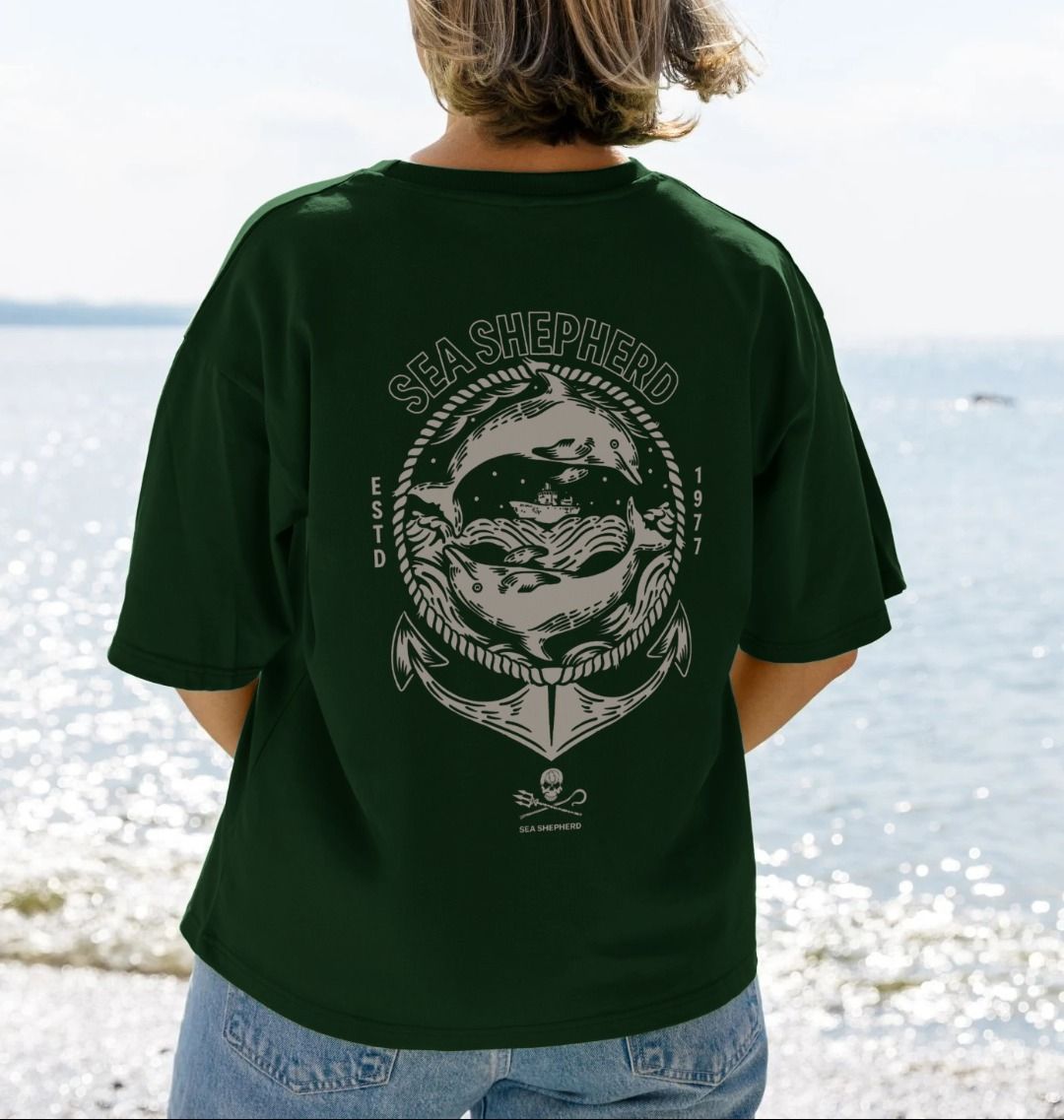 Dolphin Oversized Women's T-shirt