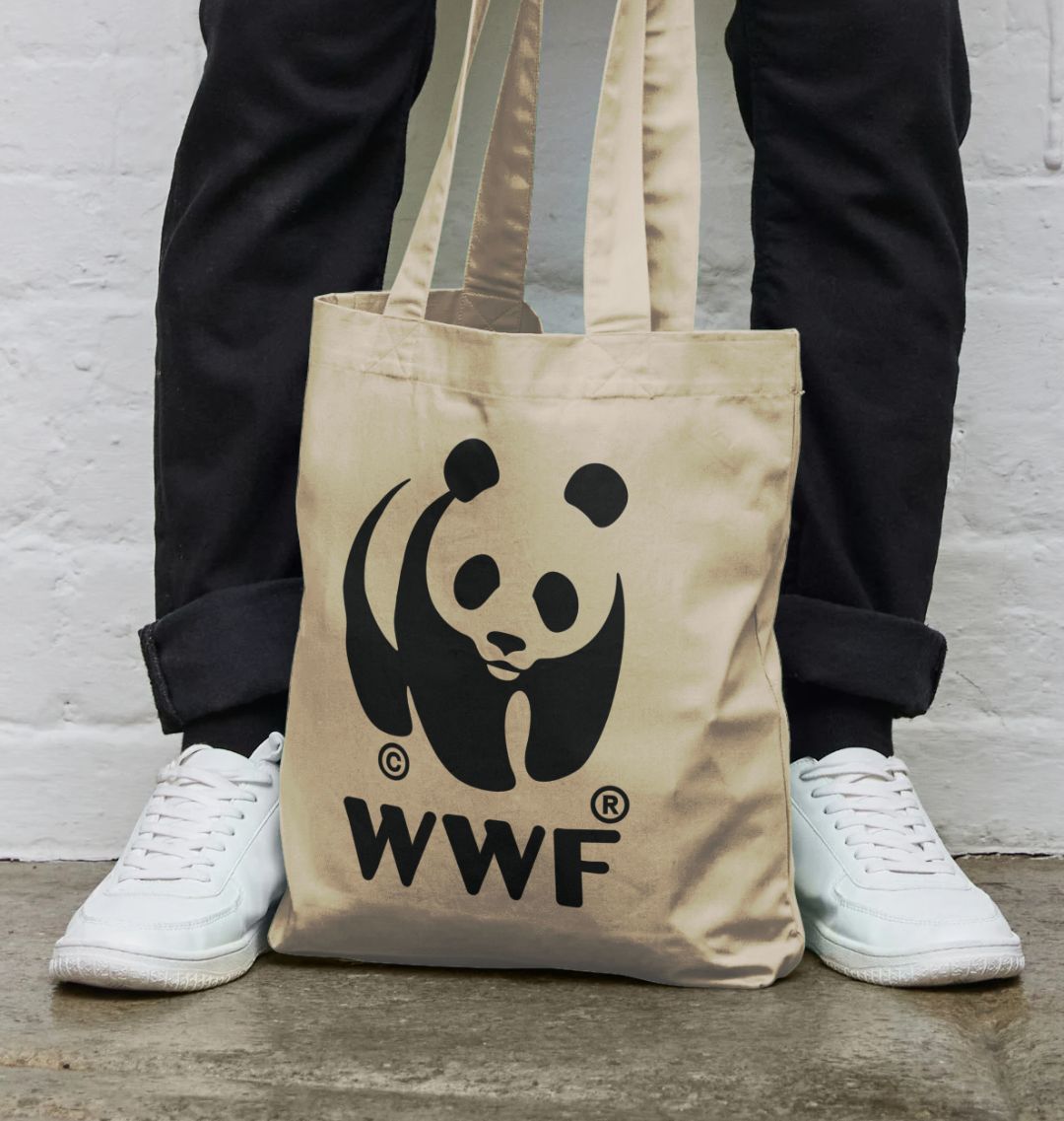 WWF Reflect Studios blue shoulder bag backpack... - Depop