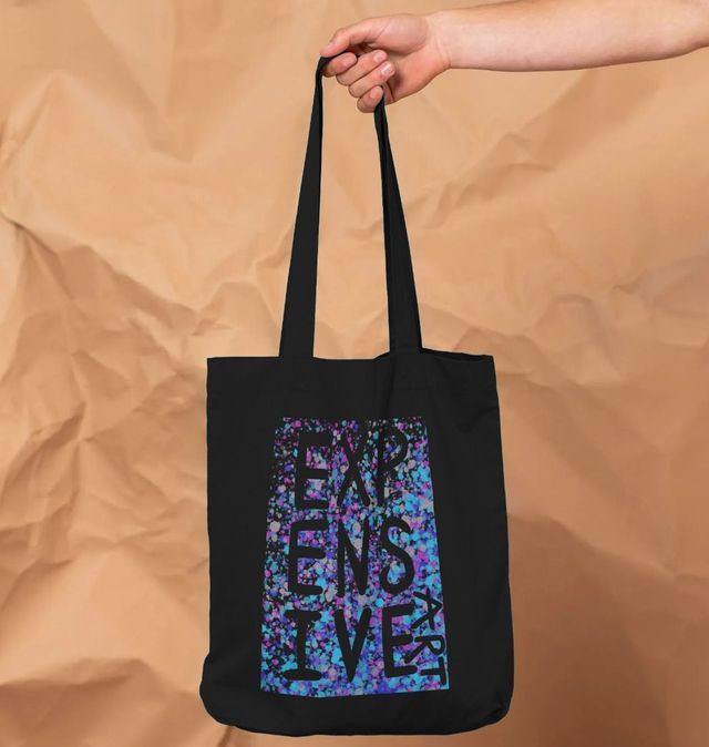 Vinyl Universe Tote Bag, Graphic Tote Bag Europe