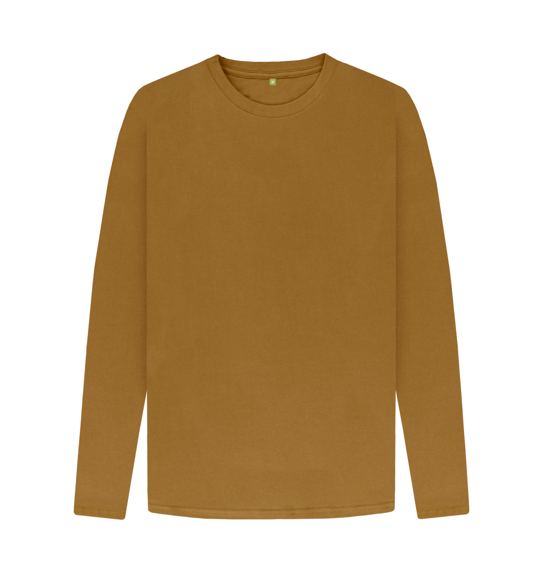 long sleeve brown