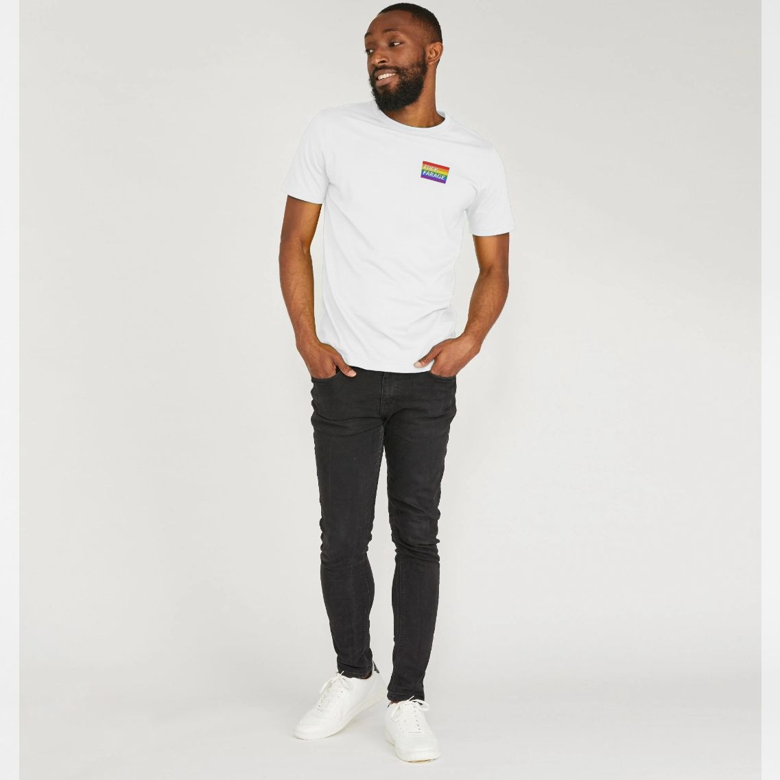 FF Pride Tee – White