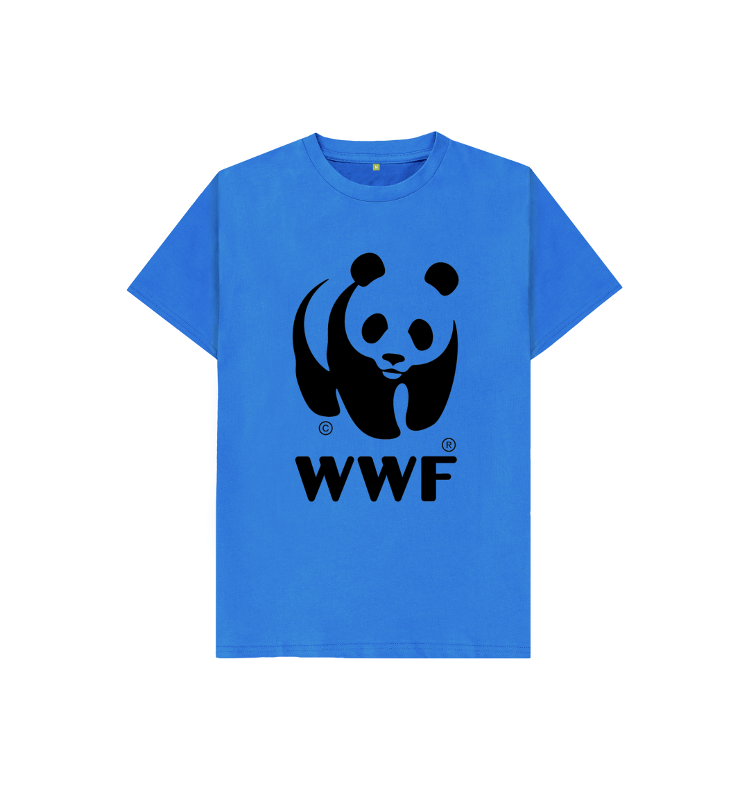 Kids WWF Logo & Back Print T-shirt