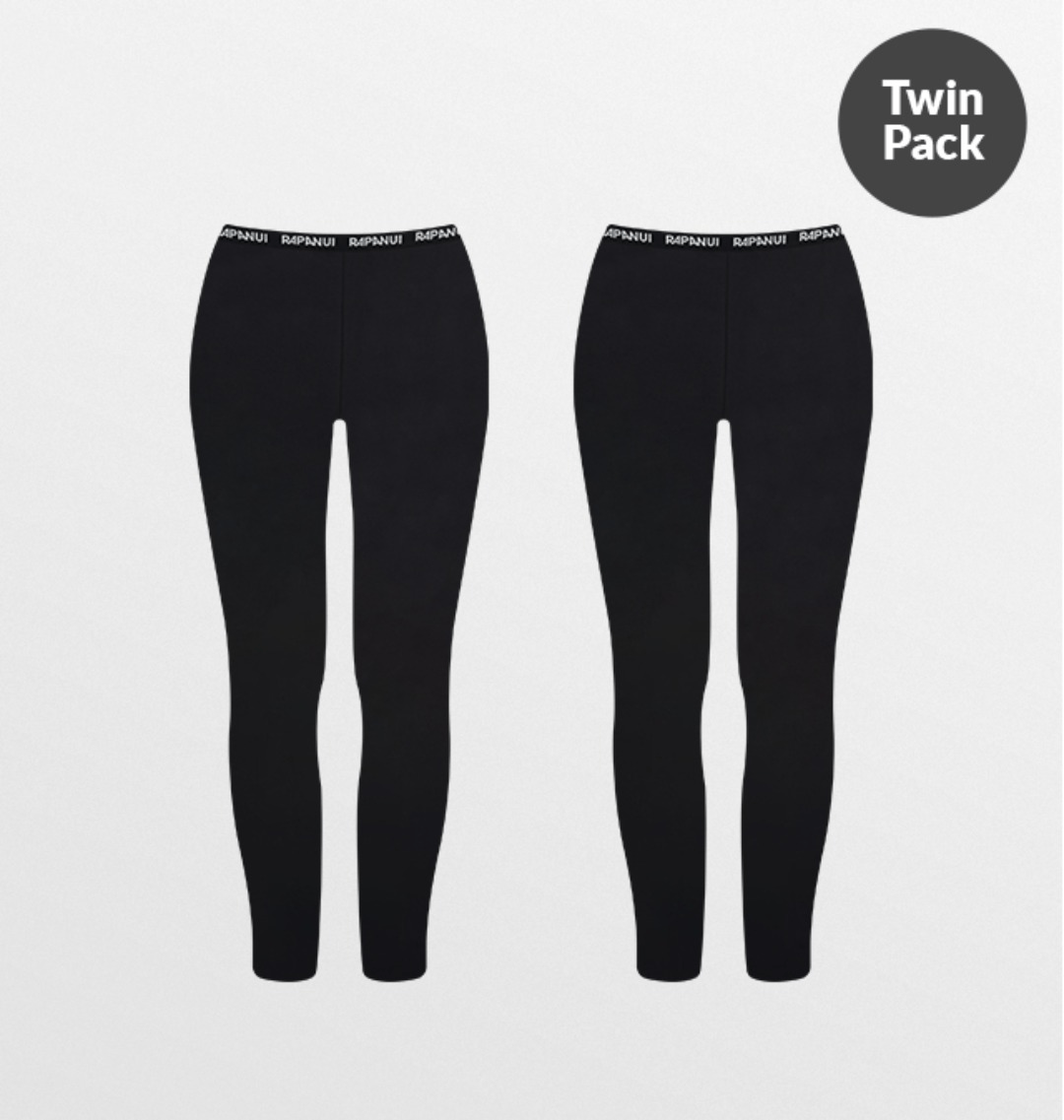 Organic Cotton Leggings - 2 Pack