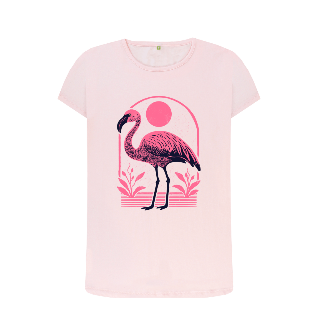 girls flamingo top