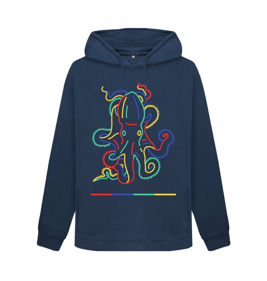 hoodie with fur sleeves