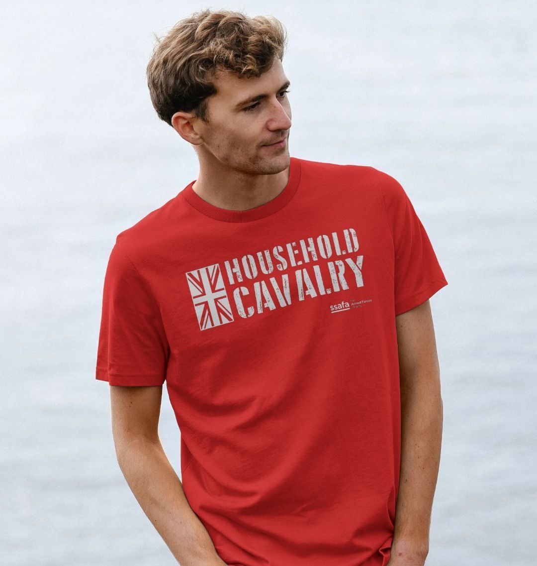 SSAFA Household Cavalry T shirt Red SSAFA Store ssafa-household-cavalry-t-shirt-red-ssafa-store