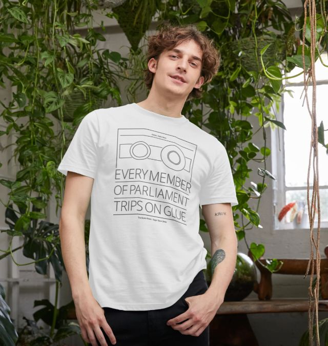 Sugar Spun Sister Cassette Grey Print T 
