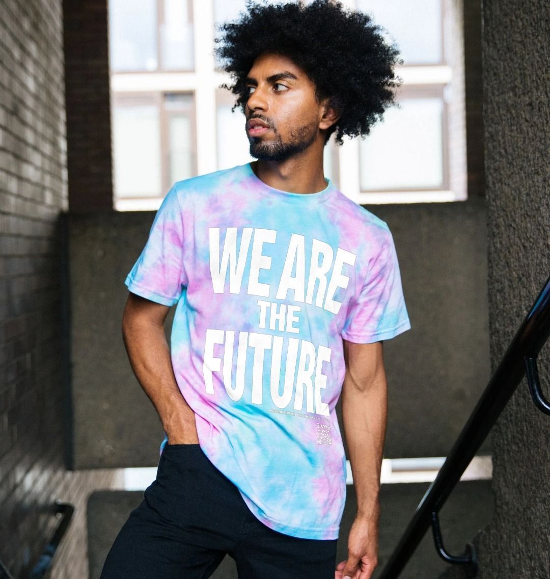 kontrollere At sige sandheden Radioaktiv We Are The Future Pastel Tie Dye Slogan T-shirt