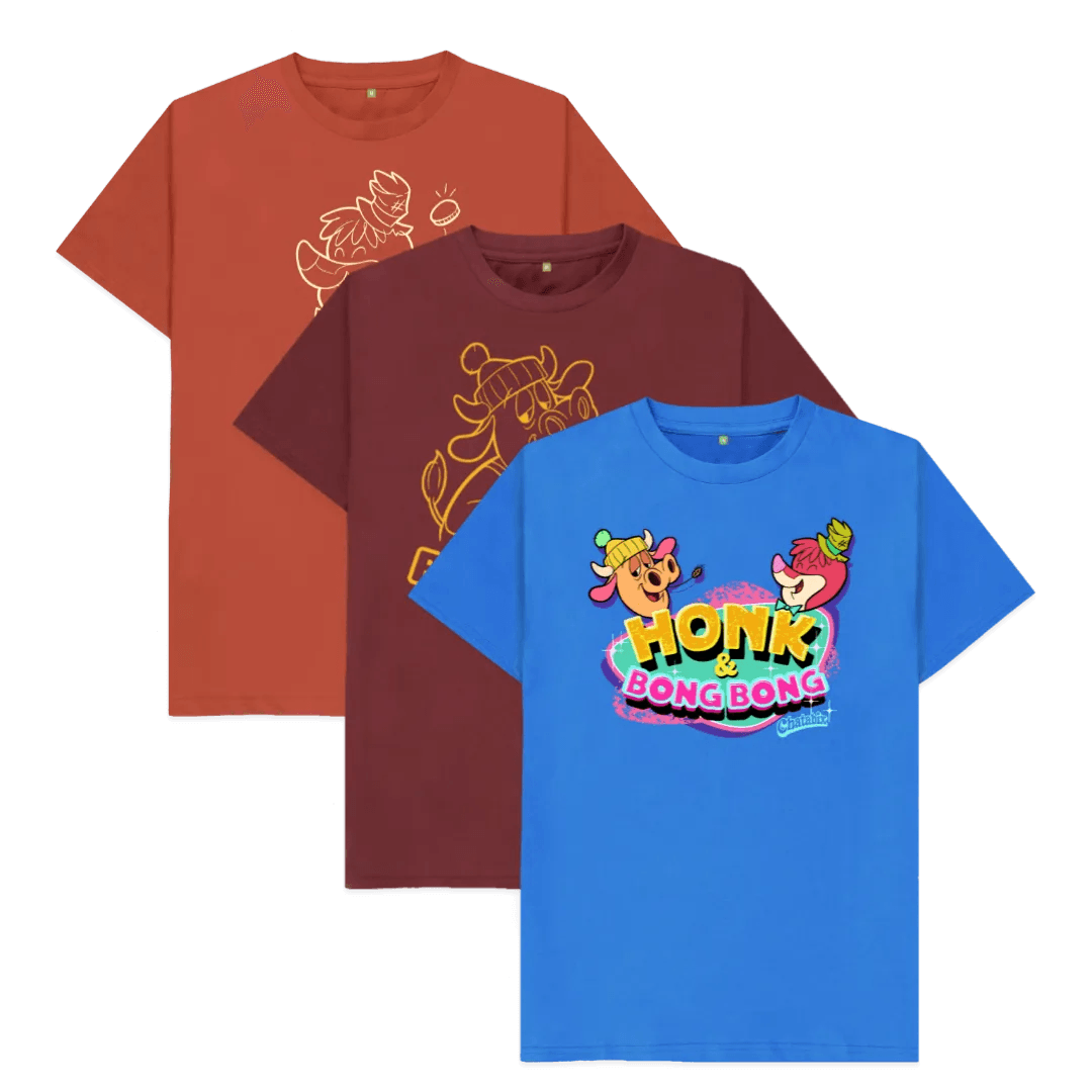 Honk Bong Bong T shirt Bundle