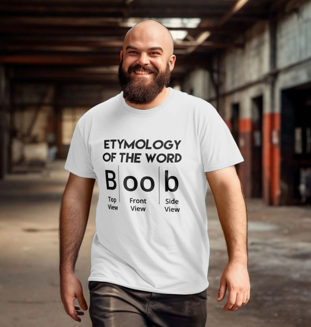 Etymology Of The Word Boob T Shirt