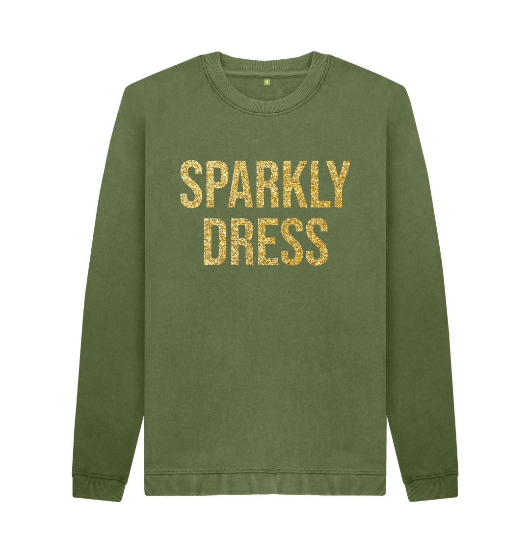 Sparkly Dress Sweatshirt