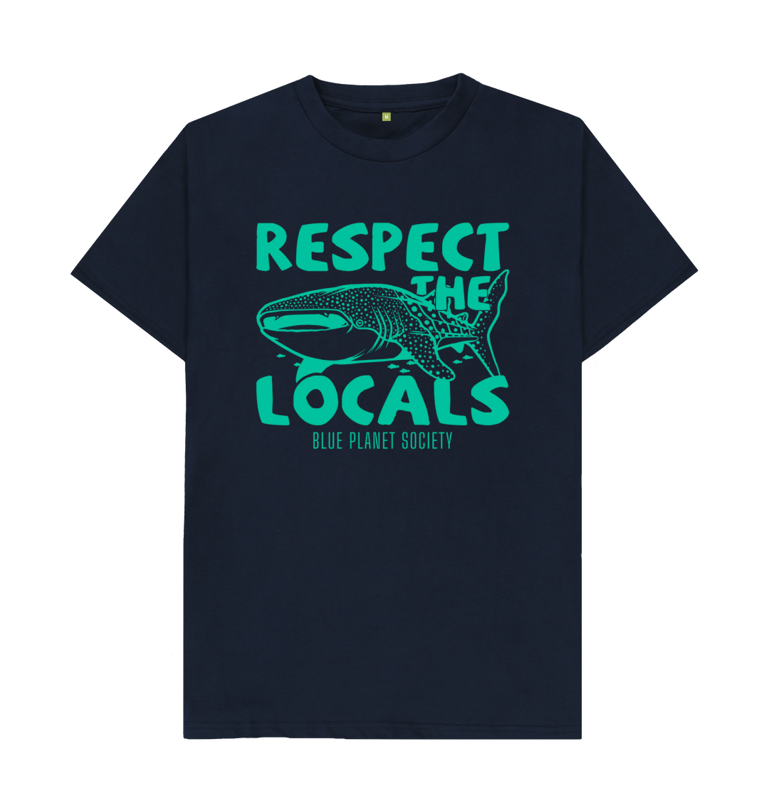 Respect the Locals T Shirt Sea Turtle Shirt Aesthetic Ocean Shirt