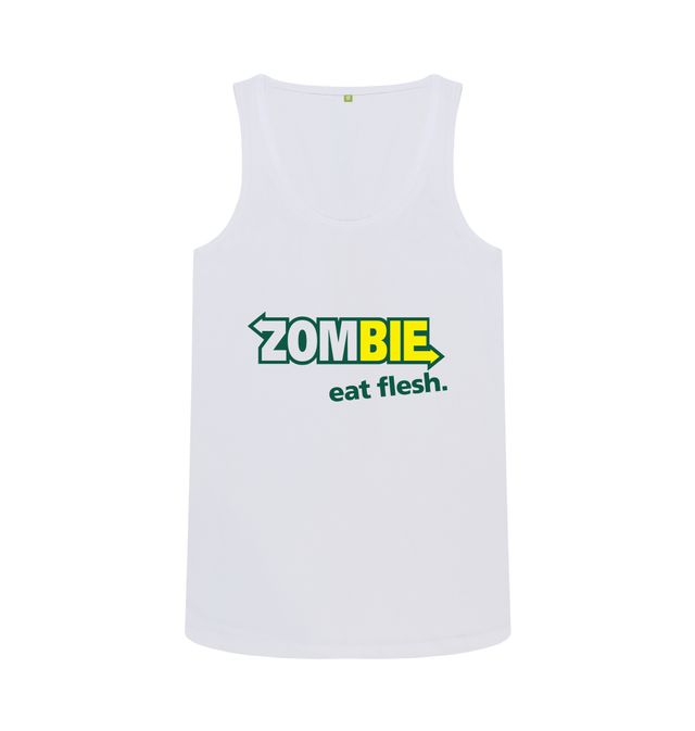 Zombies. Eat Flesh. Subway Parody T-shirt. Funny Zombie T-shirt