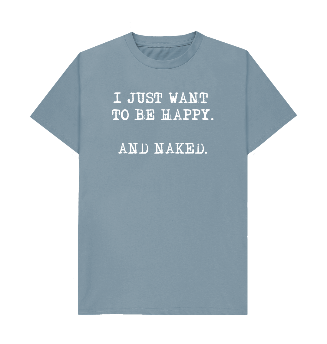 Happy And Naked T-Shirt Happy And Naked T-Shirt