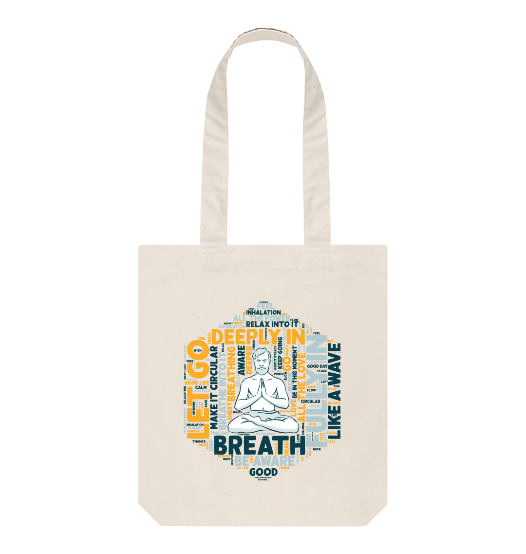 Wim Hof Breathe Tote Bag