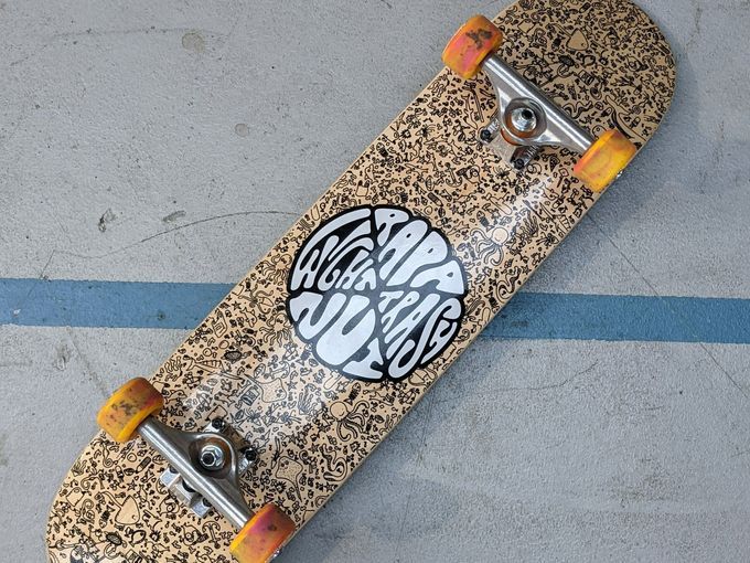 Limited edition fundraiser skateboard