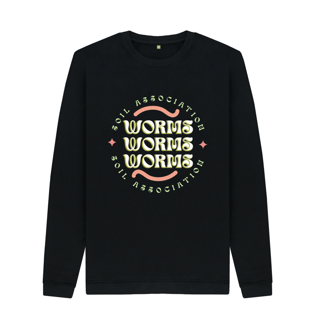 トップス \"BLACK WORM\" CREW SWEAT 101000050_BLK_1.png?v=1752445045