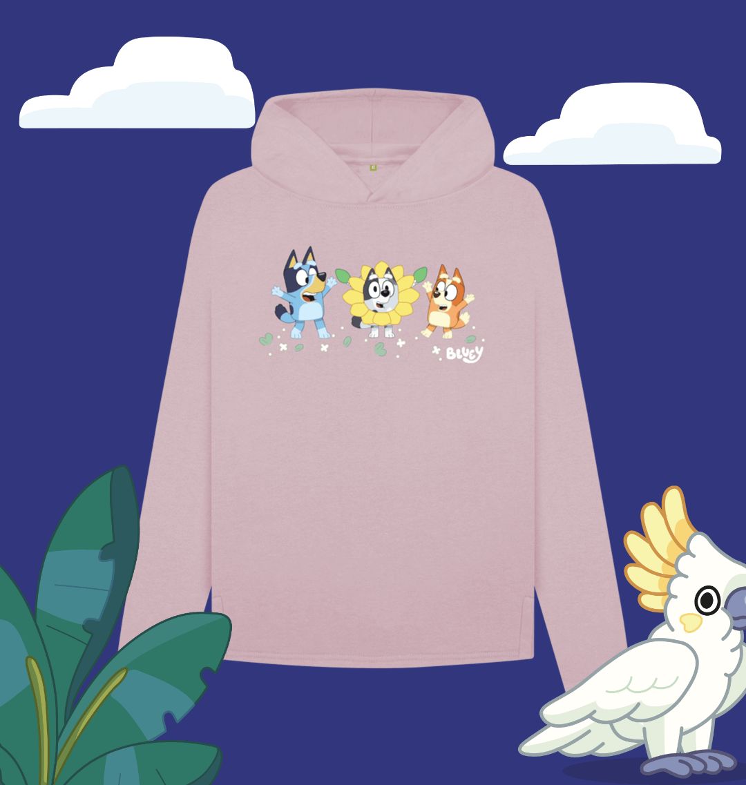 Bluey Muffin Cone Women's Relaxed Fit Hoodie