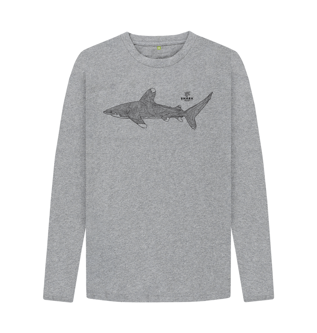 Shark long best sale sleeve shirt