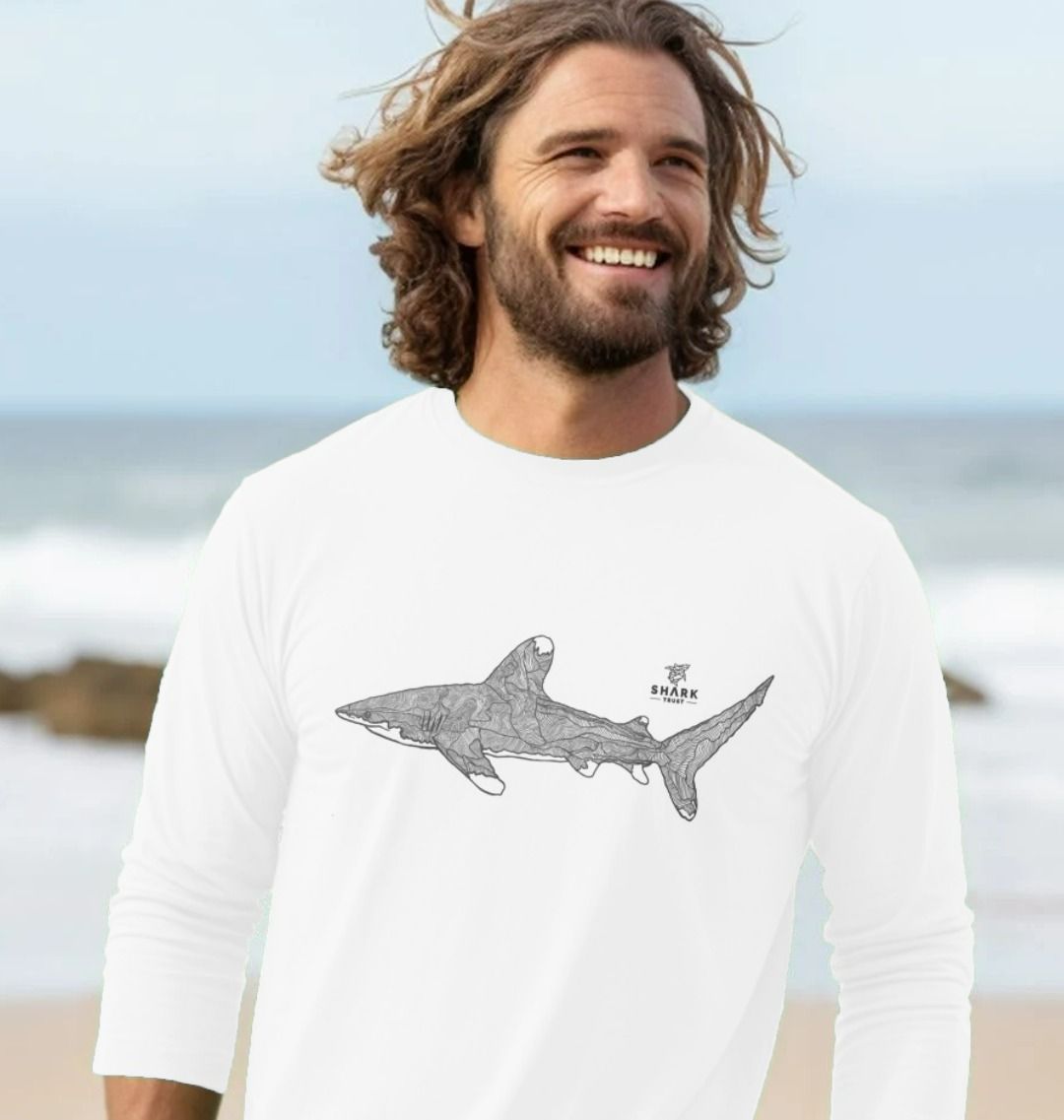 【CPGN】DTP Marine Dolphin Half Sleeve Tshirts White Vintage Dolphin T-shirt