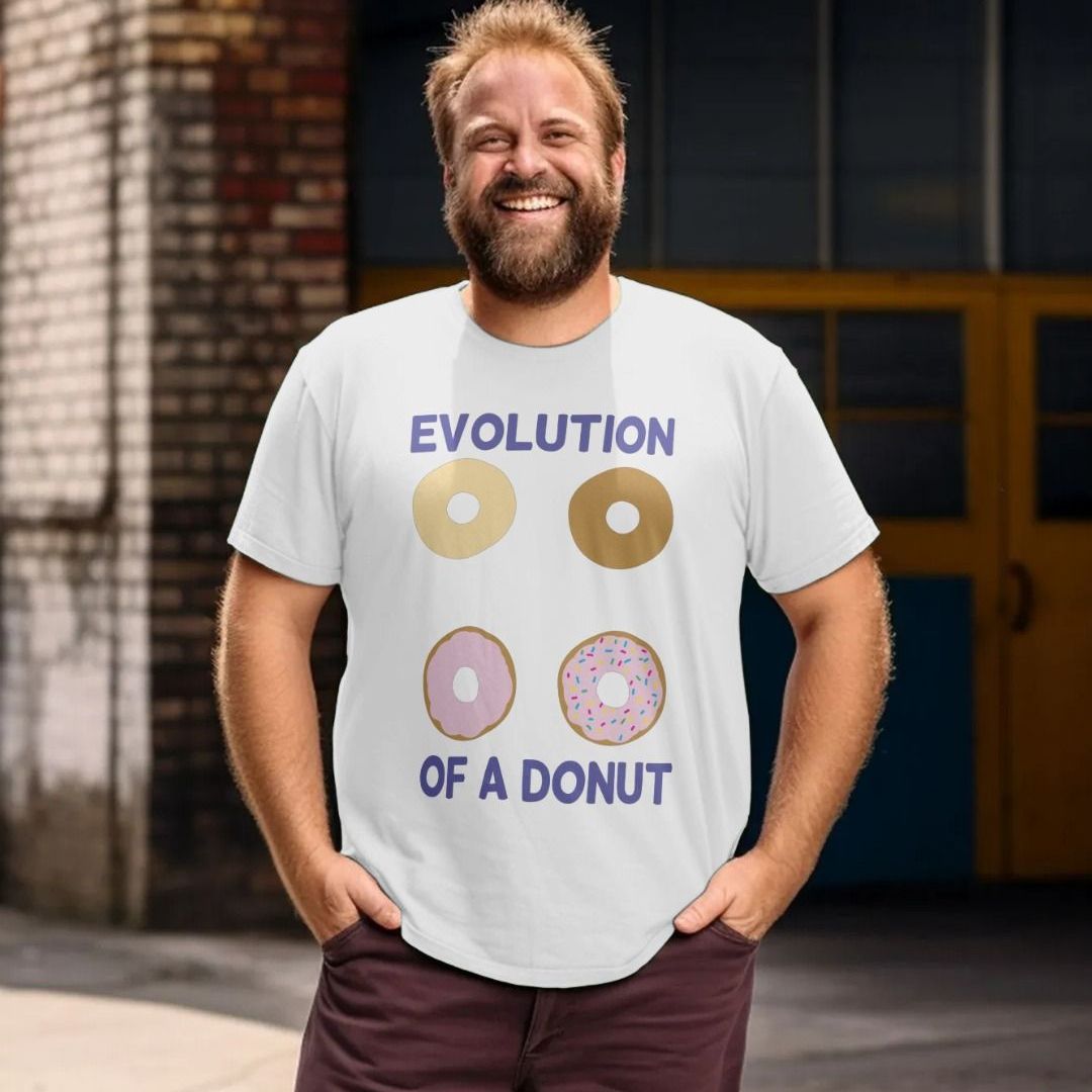 of t shirt donut